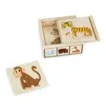 Drvena slagalica Divlje životinje – Pino edukativna igračka