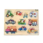 Drvena umetaljka saobraćaj - Pino edukativna igračka