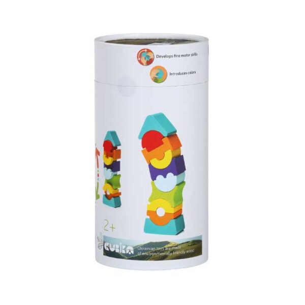 Cubika Drveni Balans Toranj 3