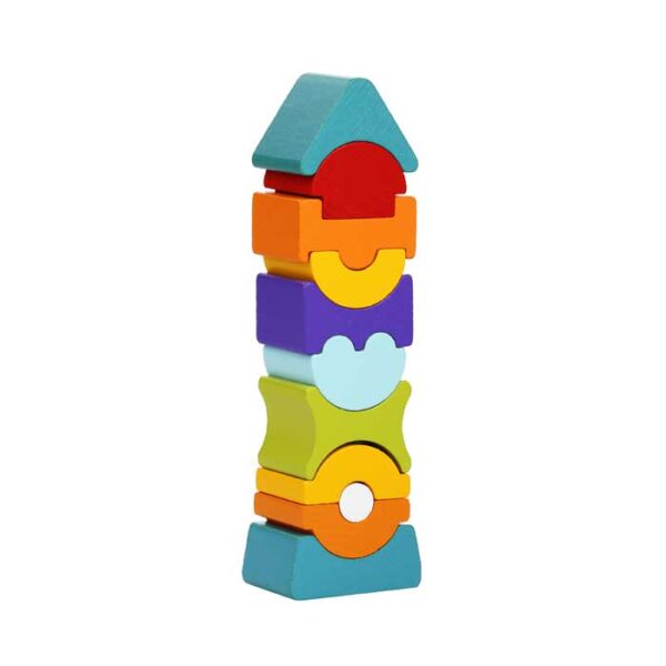 Cubika Drveni Balans Toranj 4
