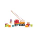 CUBIKA Drveni kamion – Kran (11 elemenata) OUTLET - Slika 2