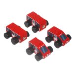 CUBIKA Drvena igračka sa magnetom Express Voz (4 elementa) - RASPRODAJA - Image 2
