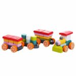 CUBIKA Drveni veliki voz (35 elemenata) OUTLET - Slika 3