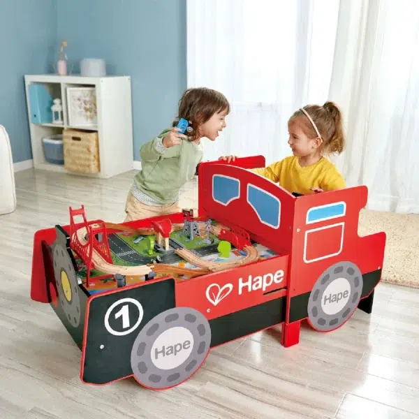 Hape 2 U 1 Sto Za Igru I Voz Sa železnicom 2