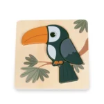 Pino drvena slagalica za bebe – Tukan