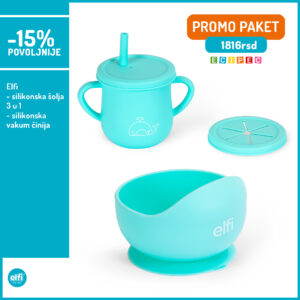 Silikonski Set Kit Plav