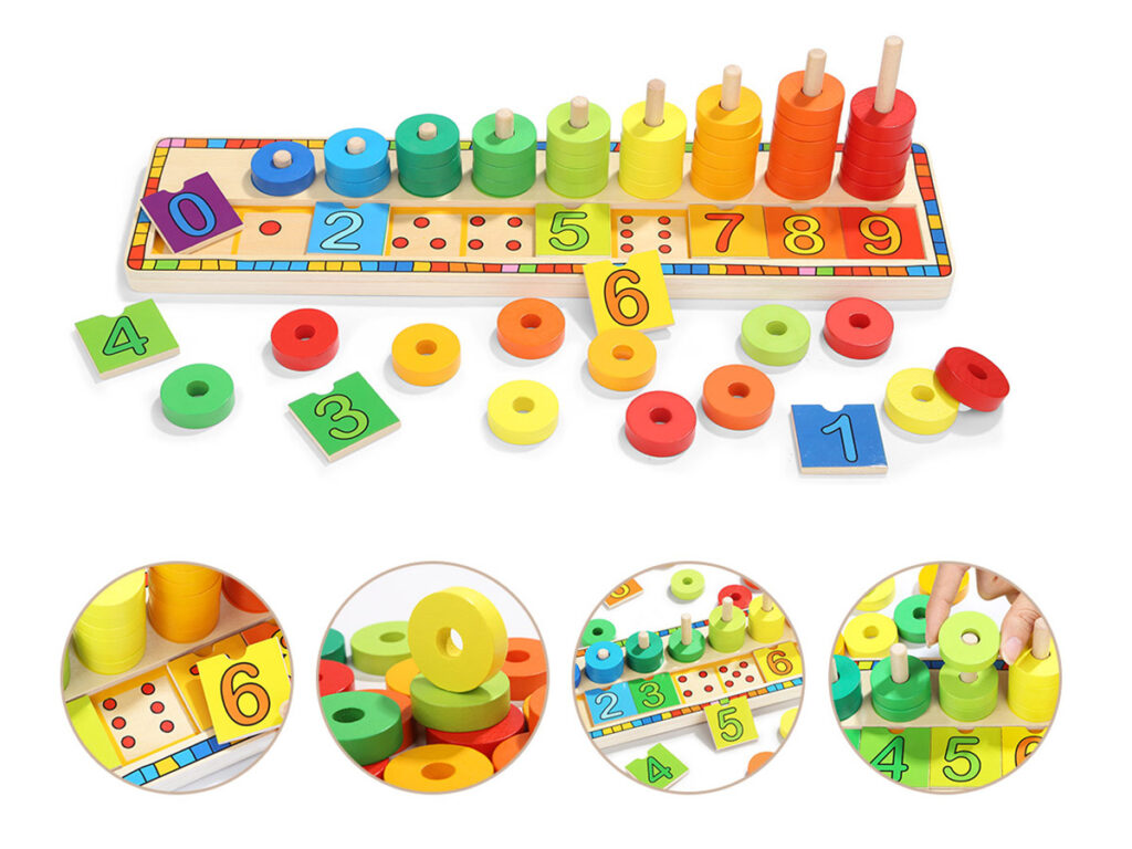 Top Bright Didakticki Prstenovi Igre Sa Brojevima I Bojama