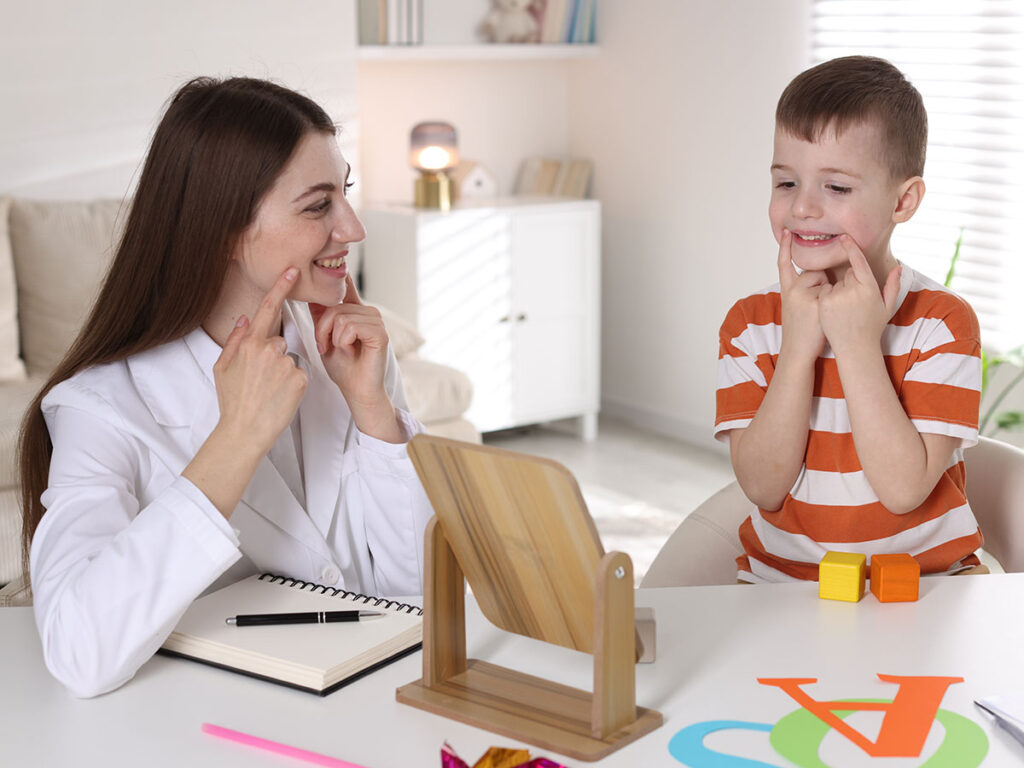 Odlazak Kod Logopeda Razgovor Sa Decom I Vezbe Govora