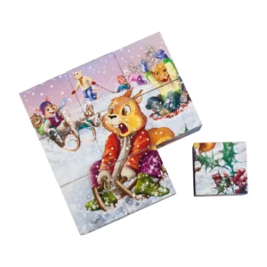 Pino 3d Drvena Slagalica Veverici (1)