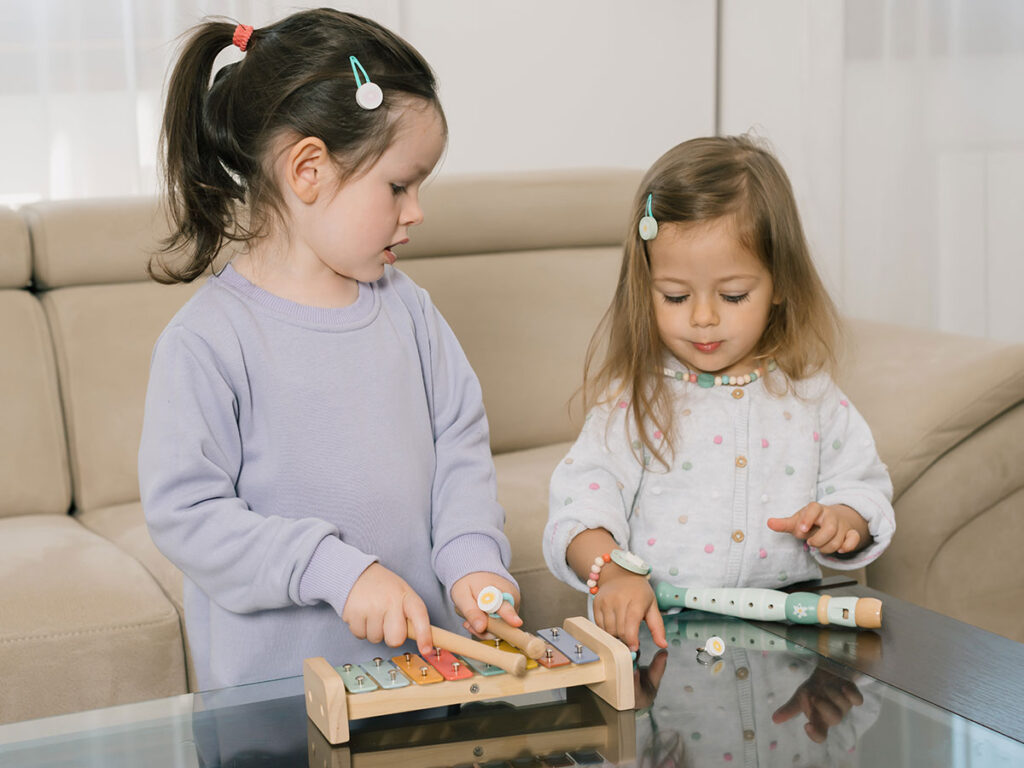 Razvoj Govora Kroz Muziku I Pino Muzicke Igracke Metalofon I Drvena Frula